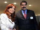 La Presidenta mantuvo un encuentro con su par venezolano, Nicolás Maduro, en Nueva York