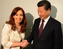 Cristina se reunió a solas con el Presidente de la República Popular China, Xi Jinping, en EE.UU.