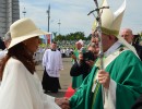 La Presidenta recibe el saludo del Papa Francisco en Cuba