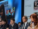 Cristina Fernández, Daniel Scioli, Axel Kicillof y Carlos Zannini