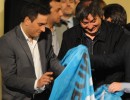 Juan Cabandié y Máximo Kirchner en Casa de Gobierno