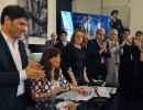 Cristina Fernández encabeza un acto en Casa de Gobierno