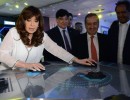 Cristina Fernández, Daniel Scioli, Carlos Zannini y Lino Barañao en el Polo Científico Tecnológico