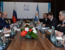 El ministro de Economía, Axel Kicillof, se reunió con el ministro de Hacienda ruso, Anton Silvanov