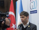 Declaraciones del ministro de Economía,Axel Kicillof, al hacer un balance del G20