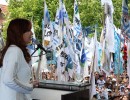 Cristina Fernández encabeza el acto en Don Bosco