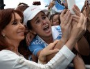 Cristina Fernández encabeza el acto en Don Bosco