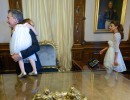 Mauricio Macri, Juliana Awada y su hija Antonia