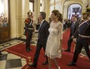 Mauricio Macri y Juliana Awada arriban a Casa Rosada