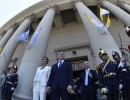 Mauricio Macri y Juliana Awada se retiran de la Catedral Metropolitana