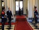 Mauricio Macri arriba a Casa Rosada