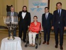 Gabriela Michetti junto a Santiago de Estrada, Gosi  Baumgartem, Fulvio Pompeo y Alfredo Abriani