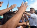 El presidente Mauricio Macri anunció  la reanudación de las obras de construcción de la Autovía 7 en el tramo Luján-Junín. 