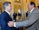 El presidente Mauricio Macri recibió y, en Casa de Gobierno, a las nuevas autoridades de la UCR.