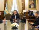 El presidente Mauricio Macri se reunió con las máximas autoridades de la Conferencia Episcopal Argentina, en Casa Rosada.
