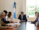 El jefe de Gabinete se reunió con la gobernadora de Buenos Aires, María Eugenia Vidal.