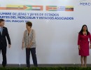 Mauricio Macri, Dilma Rousseff y Darcy Rodríguez
