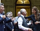 El Presidente compartió un brindis con los trabajadores de la Casa Rosada, con motivo de la celebración de Navidad y Año Nuevo. 