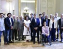 Mauricio Macri, Gabriela Michetti e intelectuales
