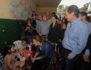 La vicepresidenta, Gabriela Michetti, el ministro del Interior, Rogelio Frigerio, la ministra de Desarrollo Social, Carolina Stanley, visitan Concordia por las inundaciones. 