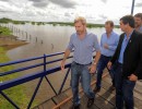 La vicepresidenta, Gabriela Michetti, el ministro del Interior, Rogelio Frigerio, la ministra de Desarrollo Social, Carolina Stanley, visitan Concordia por las inundaciones. 