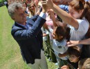 Mauricio Macri  en el Centro Agrotécnico Regional de Venado Tuerto