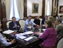 Mauricio Macri y parte de su gabinete en Casa de Gobierno
