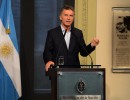 El Presidente brindó una conferencia de prensa en Casa Rosada.