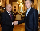 Mauricio Macri y Mauro Vieira