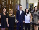 El presidente recibió en la Casa Rosada a representantes de la organización Madres contra el paco.