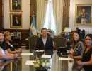 El presidente recibió en la Casa Rosada a representantes de la organización Madres contra el paco.