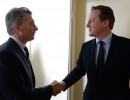  El presidente Mauricio Macri se reunió con el primer ministro británico, David Cameron, en el marco del Foro Económico Mundial que se realiza en la ciudad suiza de Davos.