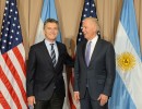 Mauricio Macri y Joseph Biden