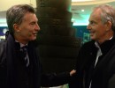 Mauricio Macri con Tony Blair