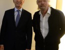El Presidente se reunió con  Sir Richard Branson, fundador del Virgin Group.