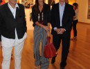 El Presidente acompañado por su esposa,  Juliana Awada, visitó el Museo de Bellas Artes.