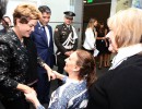 Gabriela Michetti, Dilma Rousseff y Susana Malcorra en la cumbre de la CELAC en Quito