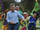 Mauricio Macri asistió al inicio del carnaval jujeño en Purmamarca