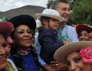 Mauricio Macri asistió al inicio del carnaval jujeño en Purmamarca