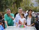 Mauricio Macri asistió al inicio del carnaval jujeño en Purmamarca