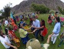 Mauricio Macri asistió al inicio del carnaval jujeño en Purmamarca