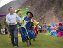 Mauricio Macri asistió al inicio del carnaval jujeño en Purmamarca