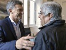 Mauricio Macri y Hugo Moyano