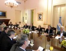 El Presidente encabezó una nueva reunión de Gabinete