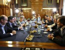 La Vicepresidenta se reunió con el Presidente de Uruguay.