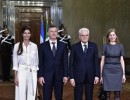 El Presidente compartió un almuerzo con su par de Italia Quirinale.