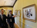 El presidente Macri junto al primer ministro de Italia, Matteo Renzi, en Casa de Gobierno