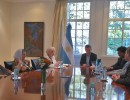 Macri y Estela de Carlotto en la residencia de Olivos