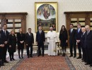 Macri junto al papa Francisco