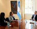 El Presidente se reunió en Olivos con la titular e la Asociación de Mujeres Juezas Argentina (AMJA).